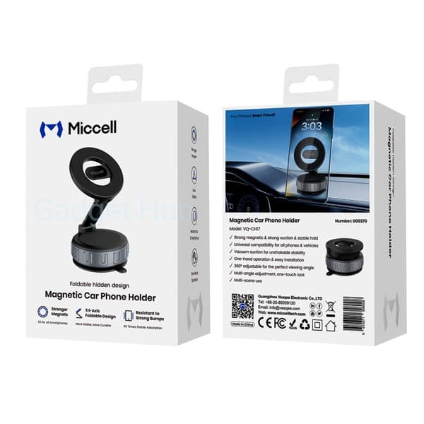 Miccell VQ-CH17 Magnetic Car Phone Support