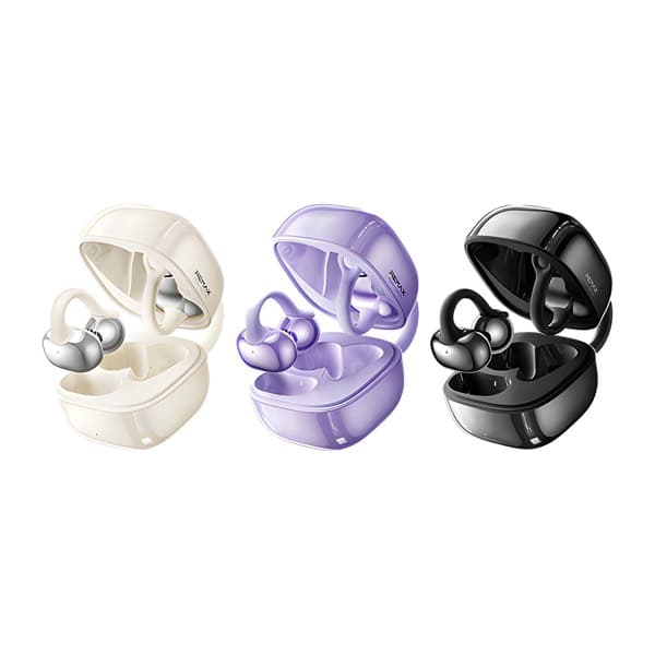 REMAX OWS-22 Ear Clip True sans fil Stereo Écouteurs for Music & Calls blanc