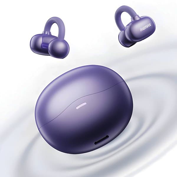 REMAX CozyBuds W29 Clip-on True sans fil Écouteurs for Music & Calls Purple