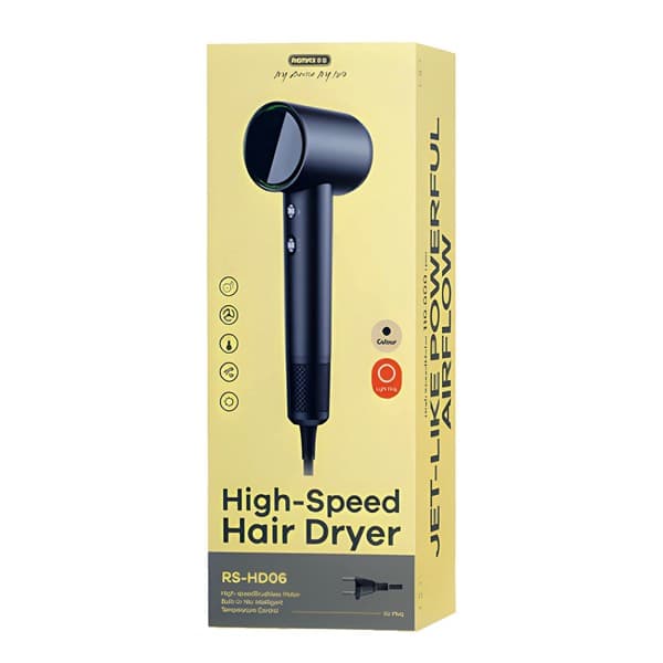 REMAX High-Speed Negative Ion Hair Dryer RS-HD06 EU Grey