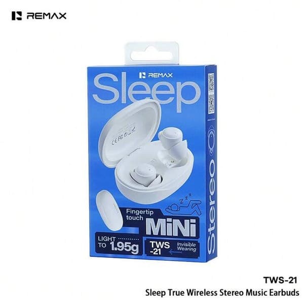 REMAX Sleep True sans fil Stereo Écouteurs for Music & Calls TWS-21 Beige