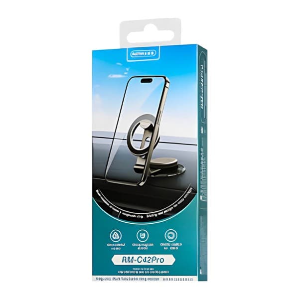 REMAX Magnetic Rotating Zinc Alloy Car Support RM-C42 Pro Tarnish