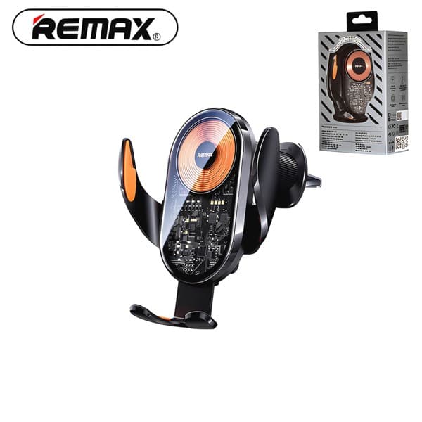 REMAX 15W Ultra-Thin 3-Axis Linkage Car Support RM-C17i noir