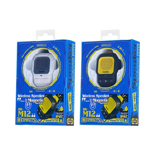 REMAX sans fil Portable Wearable Enceinte 2W RB-M12 noir