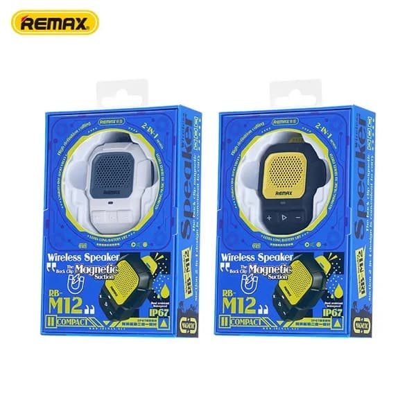 REMAX sans fil Portable Wearable Enceinte 2W RB-M12 blanc