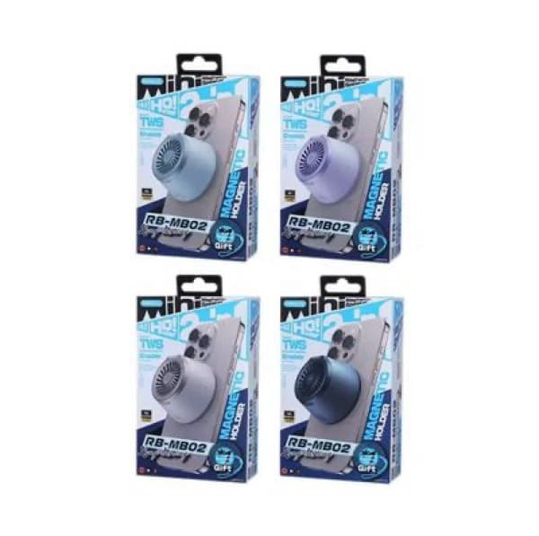 REMAX sans fil Portable Magnetic Support Enceinte 5W RB-MB02 Golden