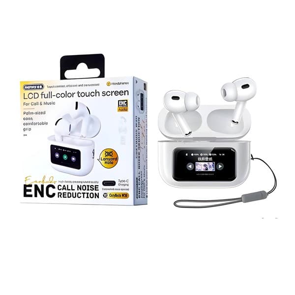 REMAX CozyBuds W20 Pro Touch Control Écouteurs for Music & Calls blanc