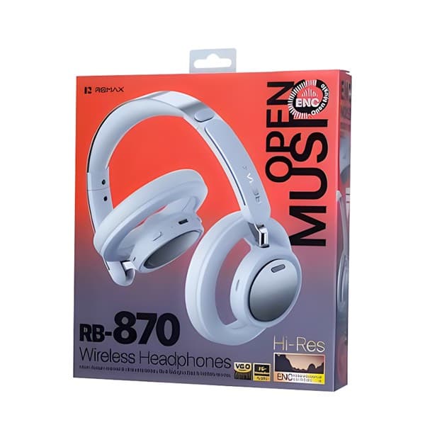 REMAX RB-870 Open sans fil Casque for Music & Calls Grey