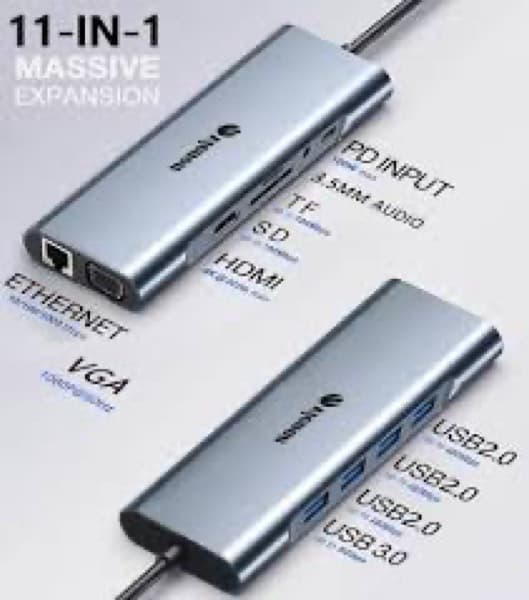 Hoxo HXAD007 11-in-1 USB-C Dock