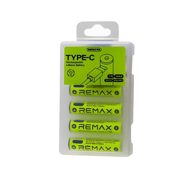 REMAX New Energy AAA USB Rechargeable Lithium Battery 814mWh AAA01 (2-Pack) / AAA02 (4-Pack)