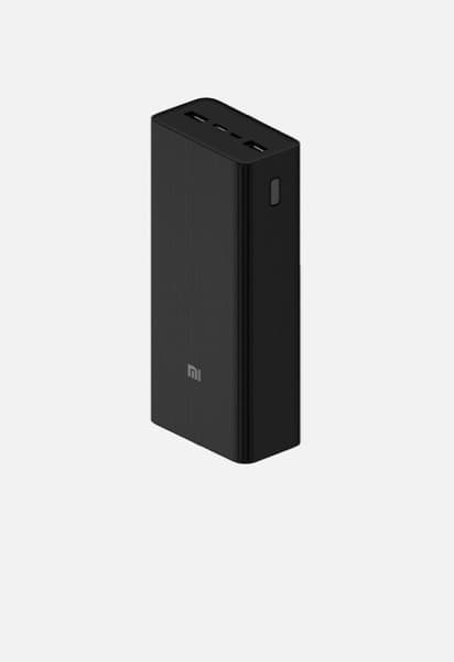 Xiaomi 30000mAh 18W Batterie externe 2×USB-A + USB-C noir