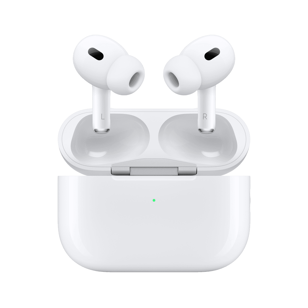 Apple AirPods Pro 2 et leur boîtier de charge USB-C, visuel officiel Apple