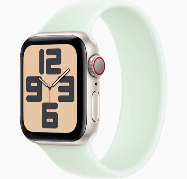 Apple Watch SE (2023) 40mm Midnight Aluminum Coque avec Midnight Sport Band (S/M)