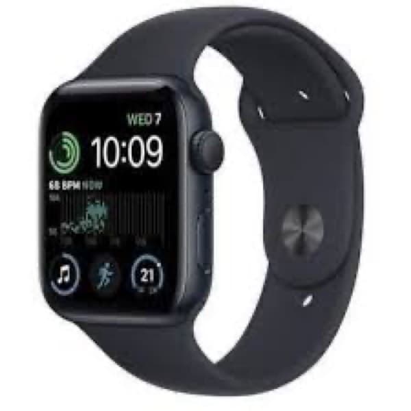 Apple Watch Series 8 Cellular 41mm Midnight Aluminum Coque avec Midnight Sport Band MNHV3TY/A