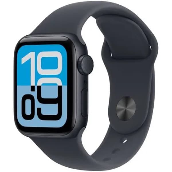 Apple Watch SE (3rd Gen) GPS 40mm Midnight Aluminium Coque avec Midnight Sport Band M/L EU (MEHC4MP/A)
