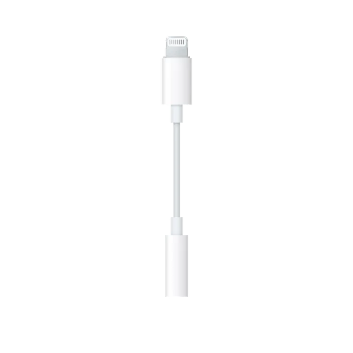 Adaptateur Apple Lightning vers prise jack 3,5 mm, visuel officiel