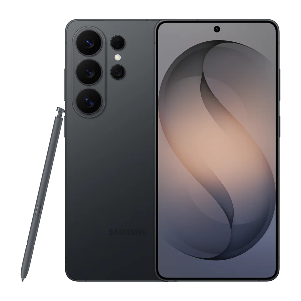 Galaxy S26 Ultra noir avec S Pen, visuel officiel Samsung