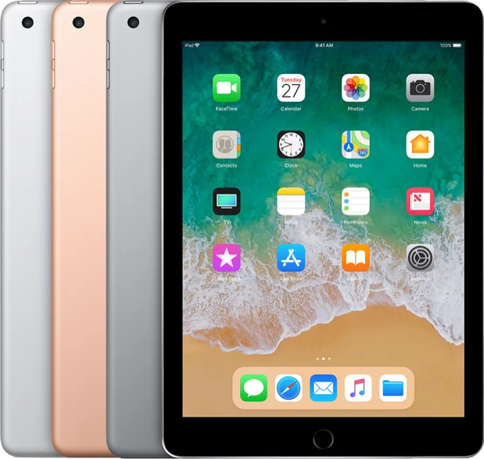 iPad (6e génération), visuel officiel Apple