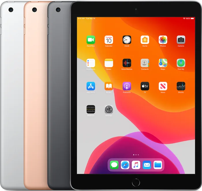 iPad (7e génération), visuel officiel Apple