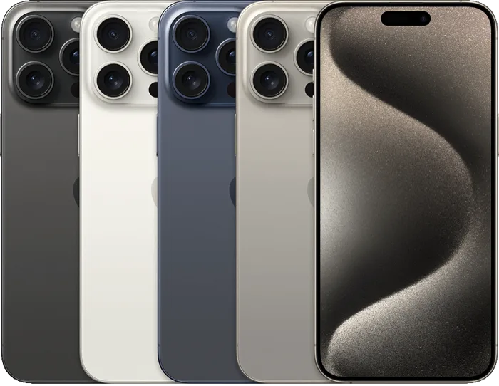 iPhone 15 Pro Max, visuel officiel Apple