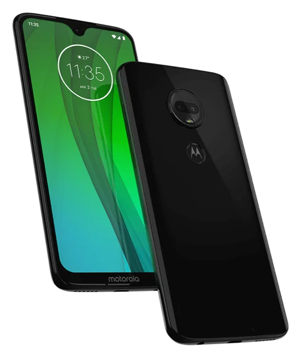 Moto G7, visuel officiel Motorola